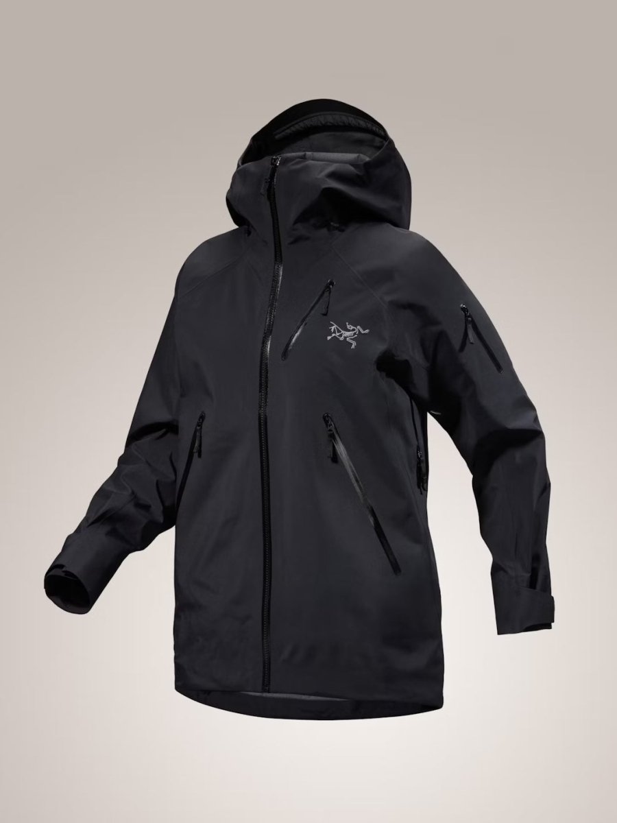 Nita Shell Jacket Women's Black - Arc'teryx Australia