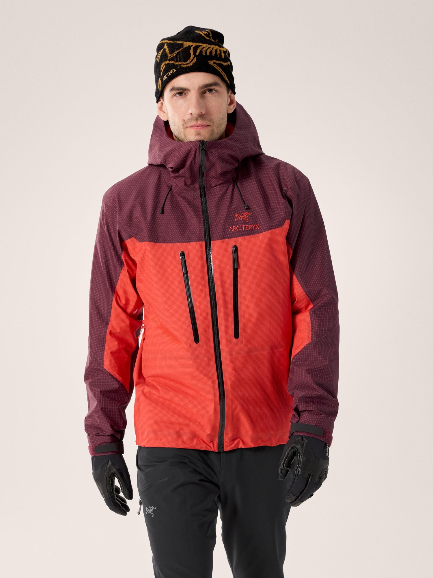 Arc'teryx Men's Waterproof Alpha Jacket Dark Red – Mars / Dynasty