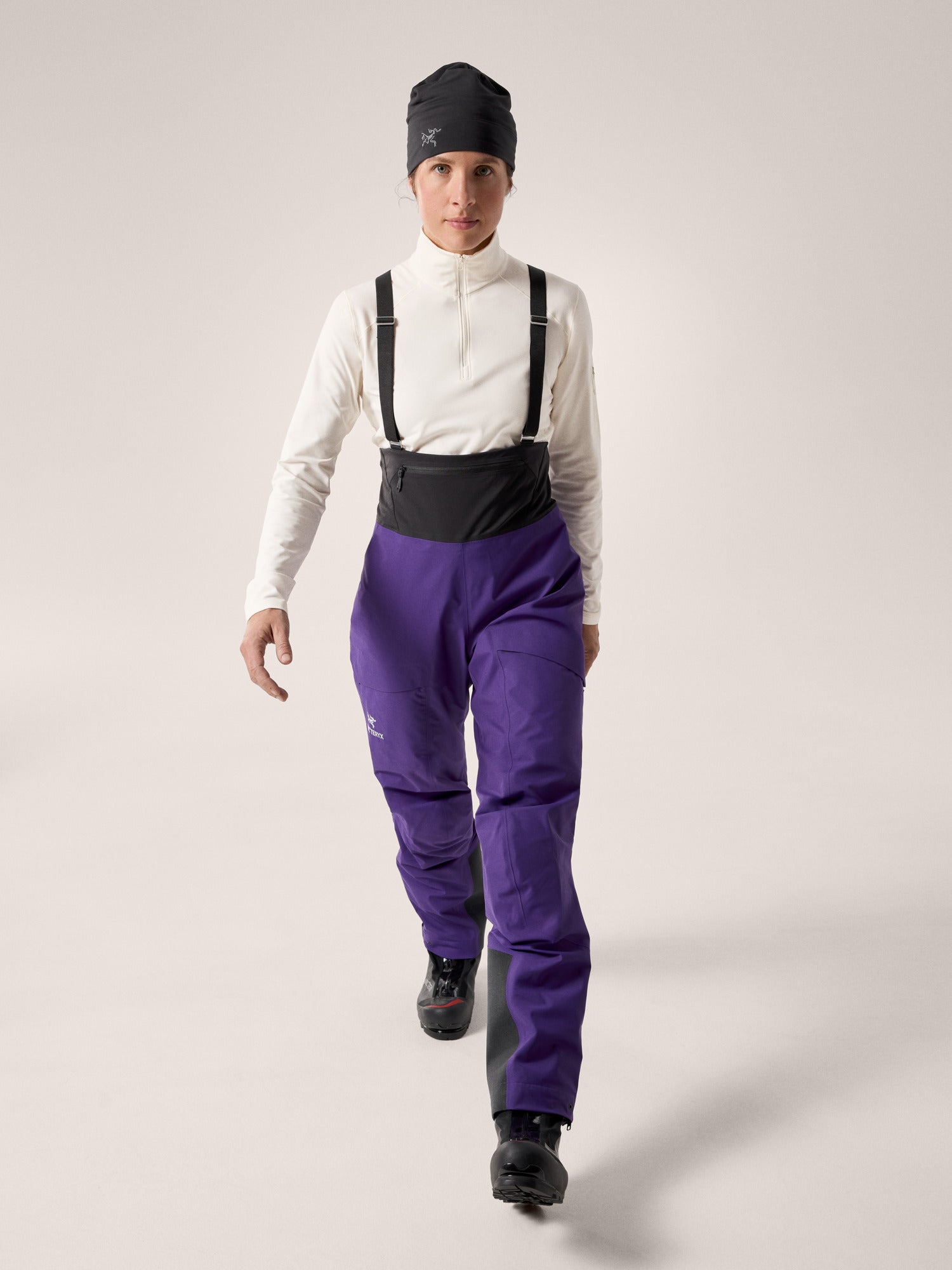 Arc'teryx Women's Waterproof Alpha SV Bib Pant Purple – Azalea Arc'teryx Women's Waterproof Alpha SV Bib Pant Purple – Azalea
