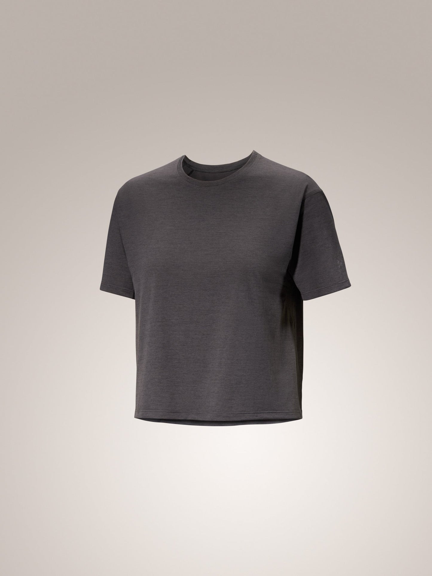 Taema Crop T-Shirt Women's Black - Arc'teryx Australia