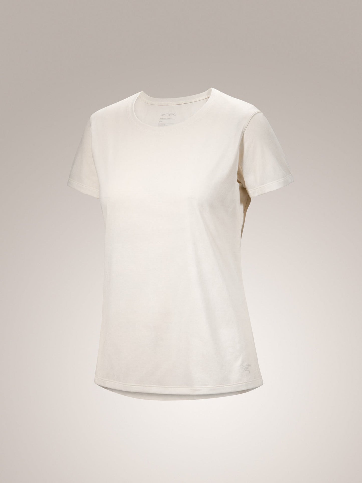 Taema Crew Neck Shirt SS Women's Arctic Silk Heather - Arc'teryx Australia