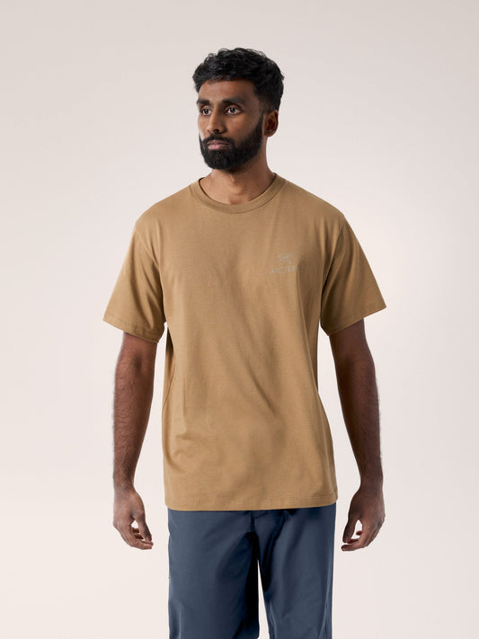 Kragg SL Cotton Bird Word Shirt SS Men's