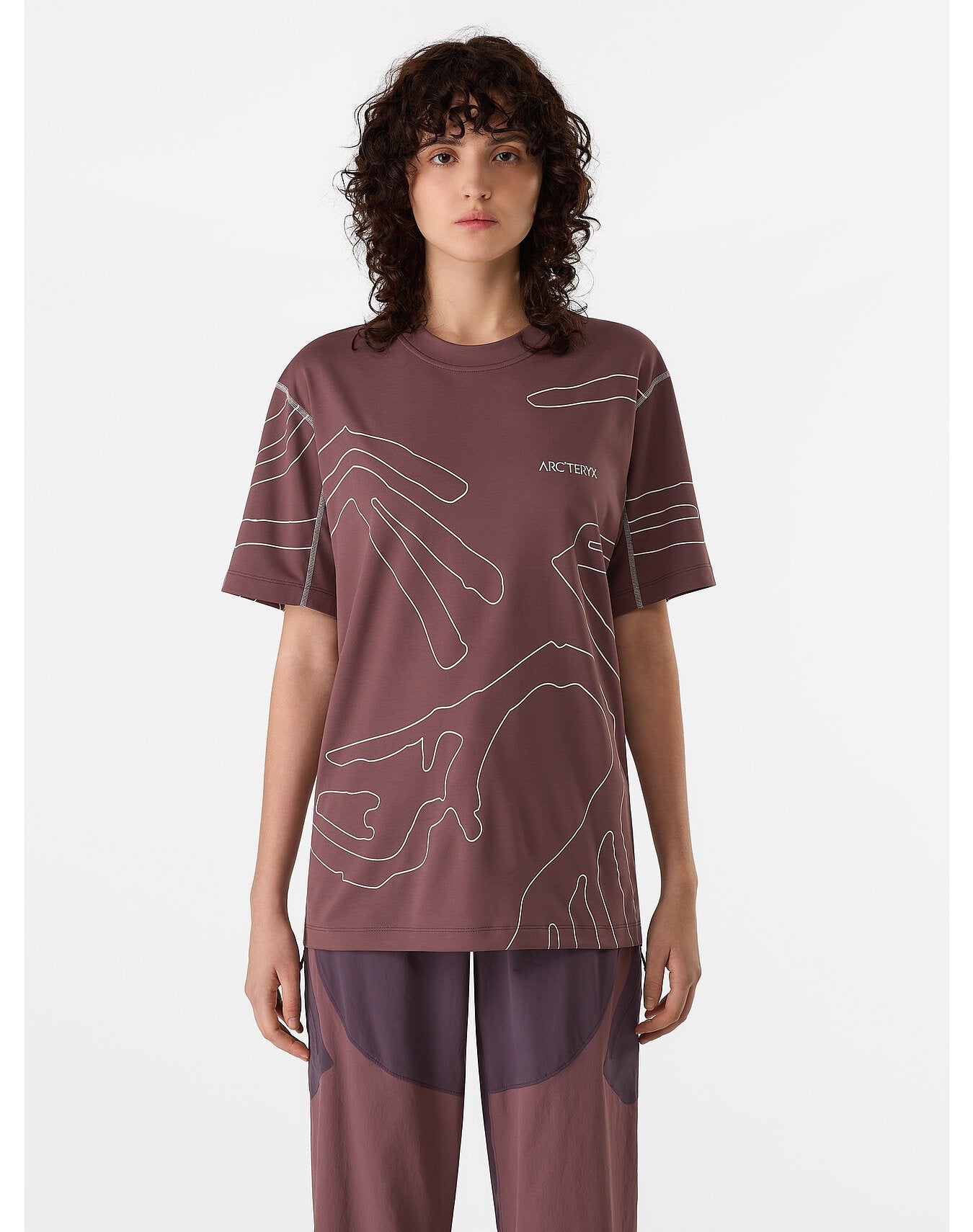 Copal Ss Grotto Line Tee Unisex in - Arc'teryx New-Zealand