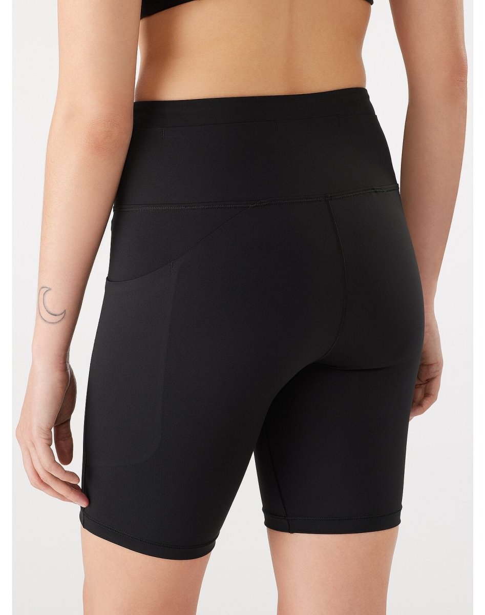 Essent High - Rise Short 8" Women's Black - Arc'teryx Australia