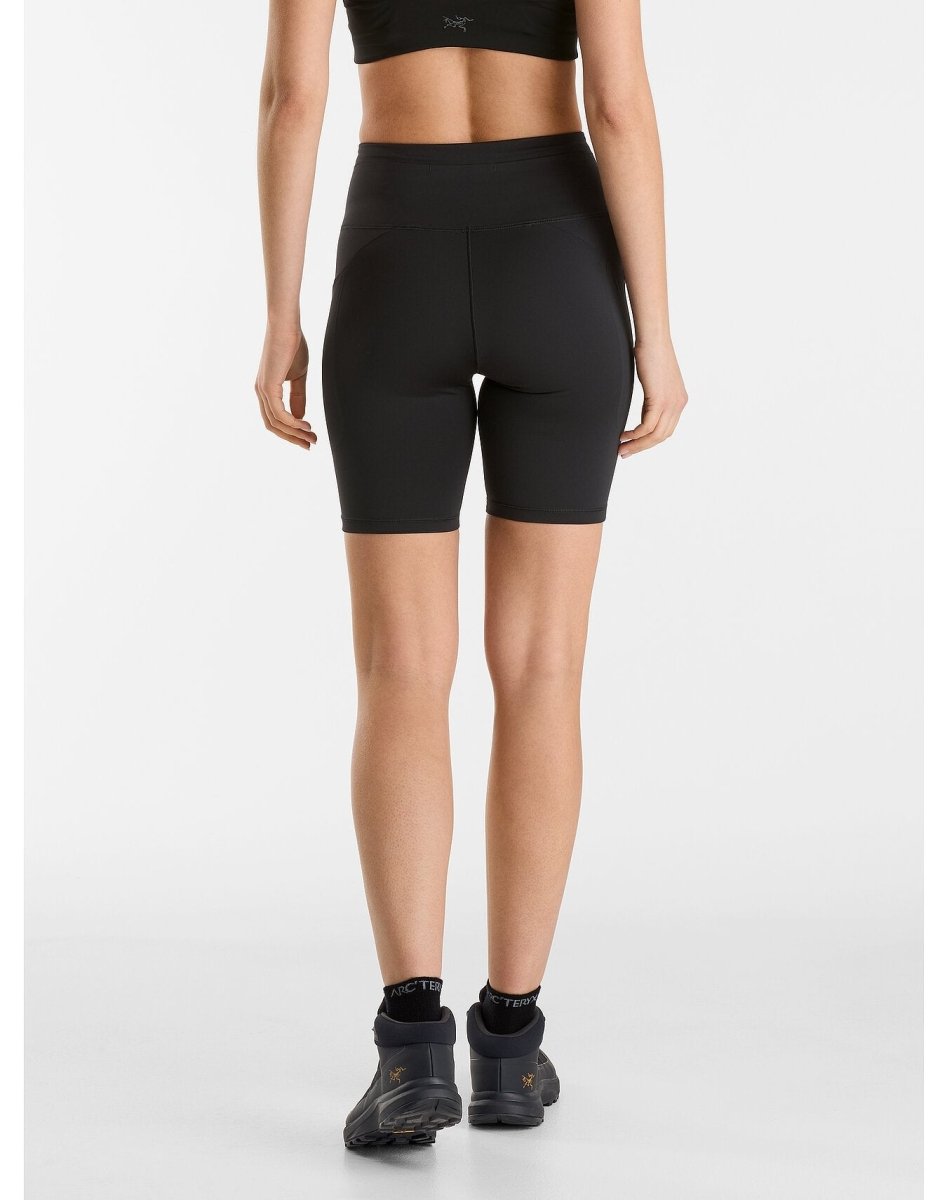 Essent High - Rise Short 8" Women's Black - Arc'teryx Australia
