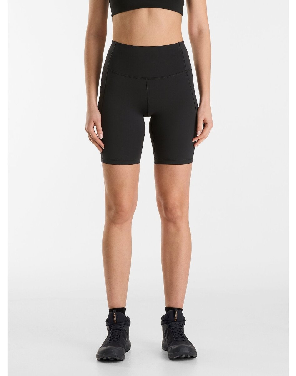 Essent High - Rise Short 8" Women's Black - Arc'teryx Australia