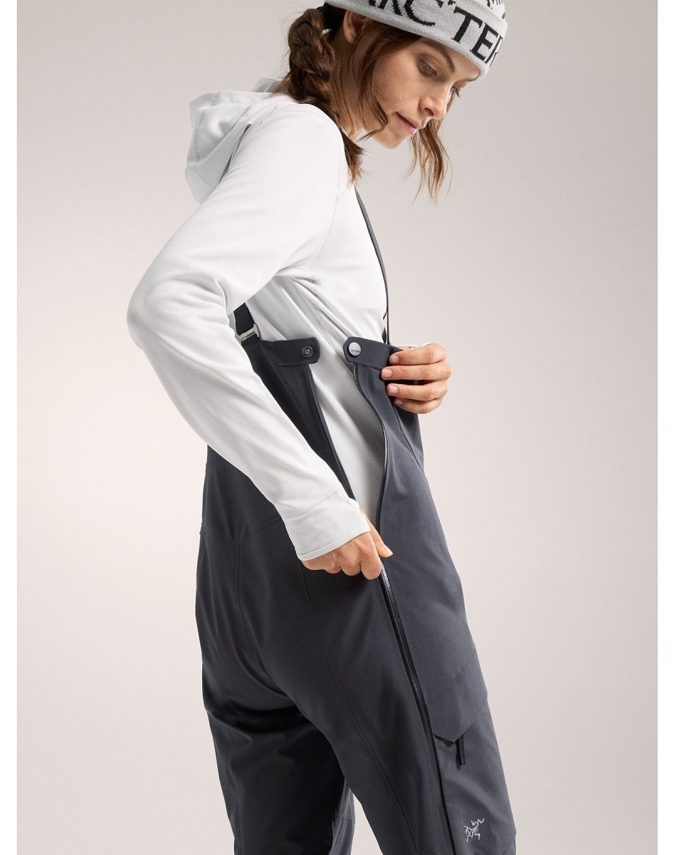 Rush Bib Pant Women's Black - Arc'teryx Australia
