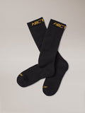 Merino Wool Ski Sock Black - Arc'teryx Australia