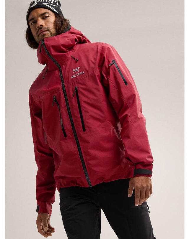 Alpha SV Jacket Men's Bordeaux - Arc'teryx Australia