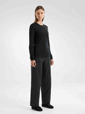 Frame Crew Neck Shirt LS Women's Black - Arc'teryx Australia