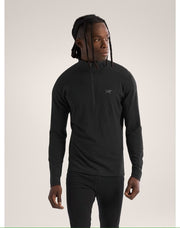 Rho Merino Wool Zip Neck Men's