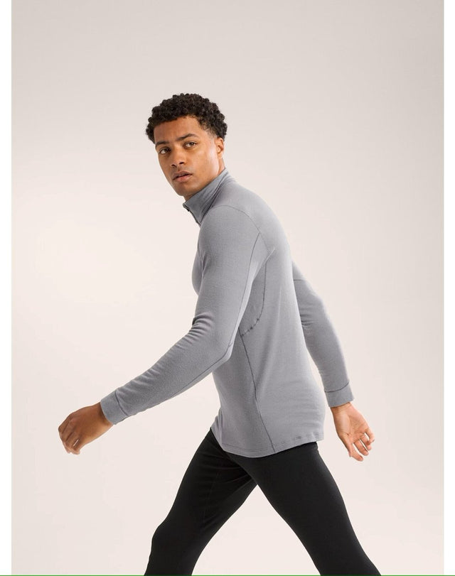 Rho Merino Wool Zip Neck Men's