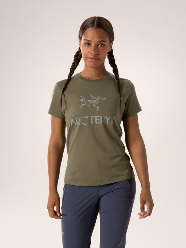 Arc'Word Cotton T-Shirt SS Women's Tatsu / Forage - Arc'teryx Australia