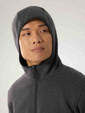 Covert Hoody Men's Black Heather II - Arc'teryx Australia