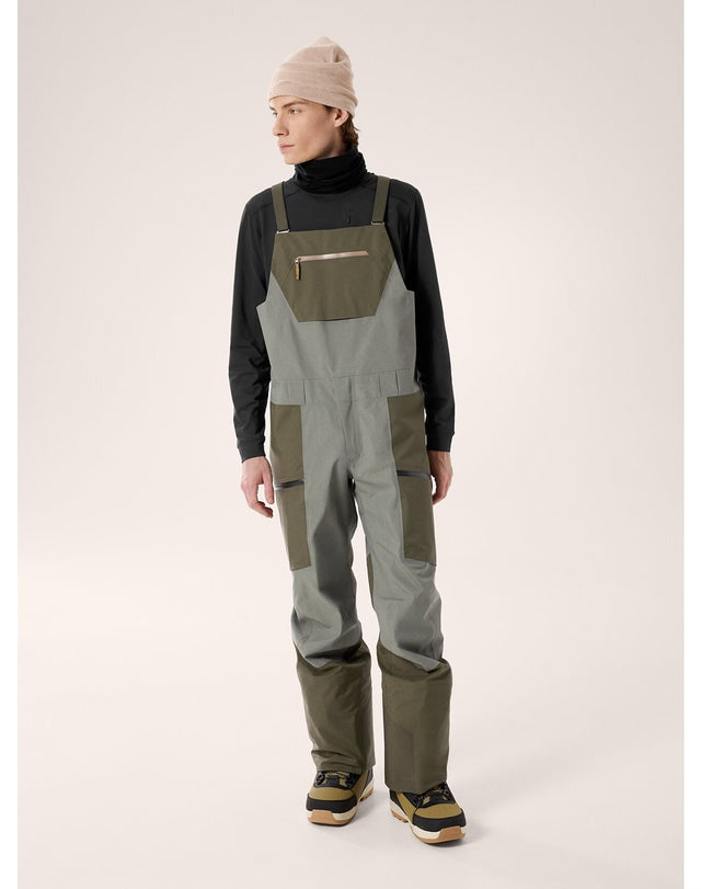 Sabre Bib Pant Men's Forage / Tatsu / Canvas - Arc'teryx Australia