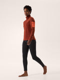 Kyanite Baselayer Zip Neck Women's Sequoia / Solaris - Arc'teryx Australia