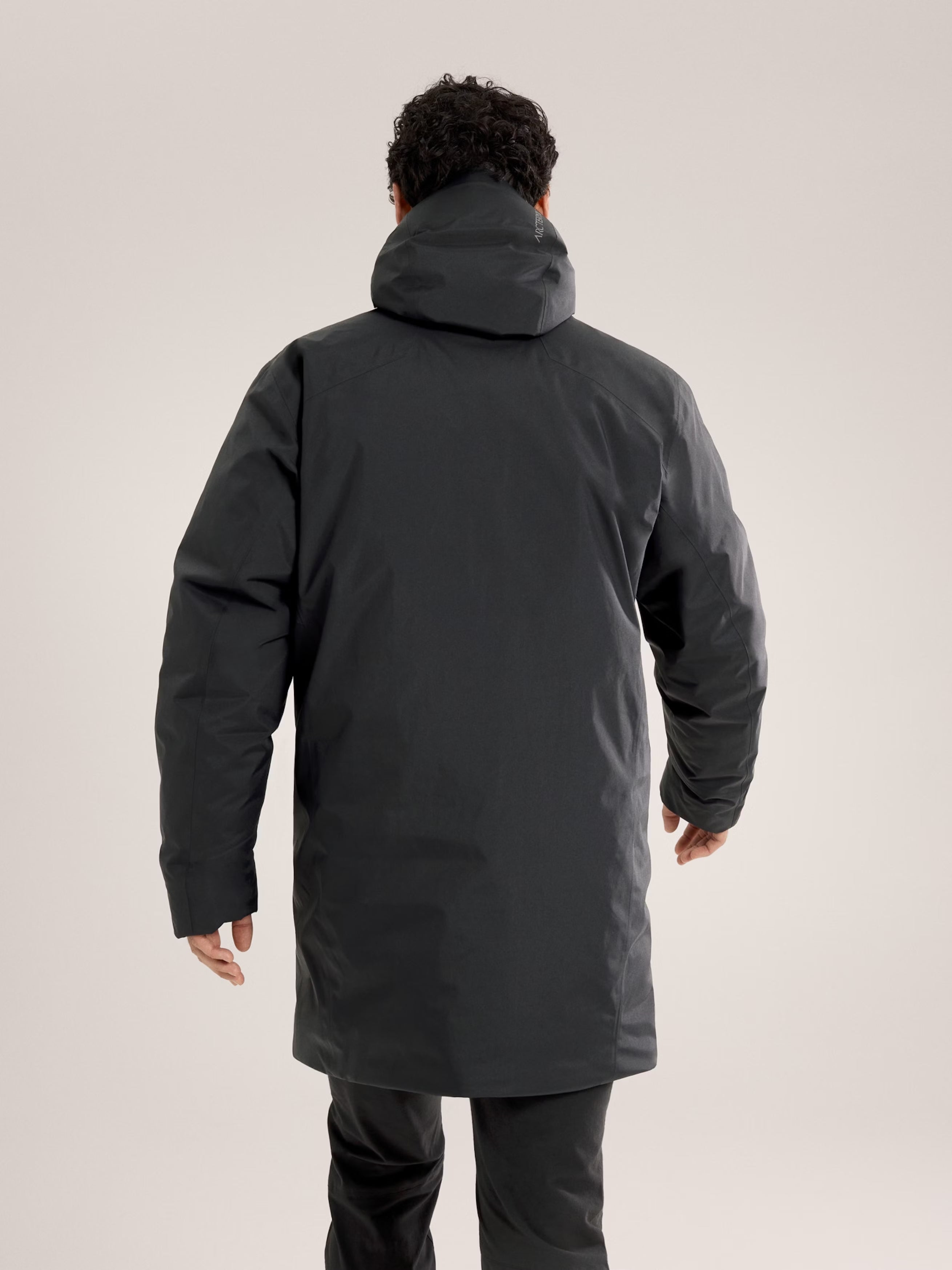 Ralle Down Parka Men's Black - Arc'teryx Australia