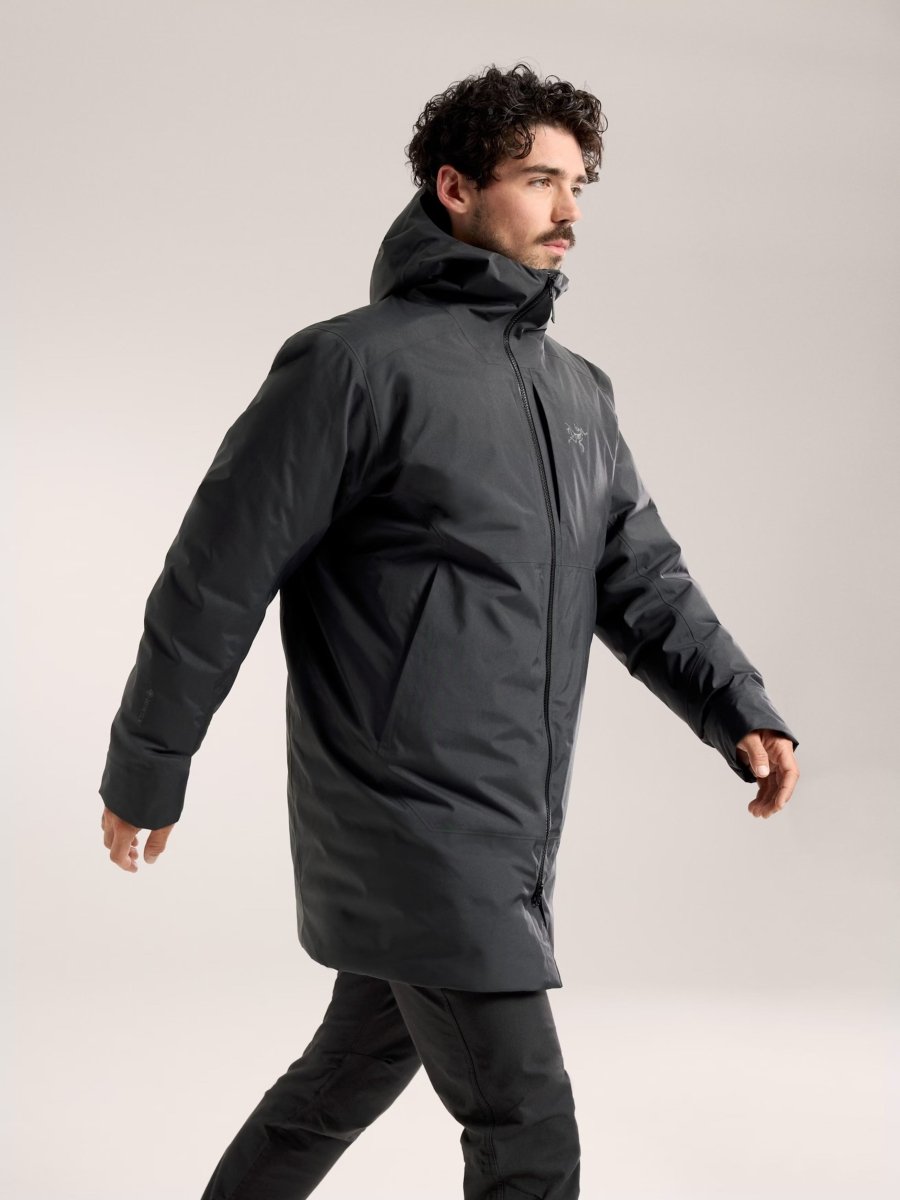 Ralle Down Parka Men's Black - Arc'teryx Australia