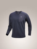 Rho LT Crew Neck Men's Black Sapphire - Arc'teryx Australia