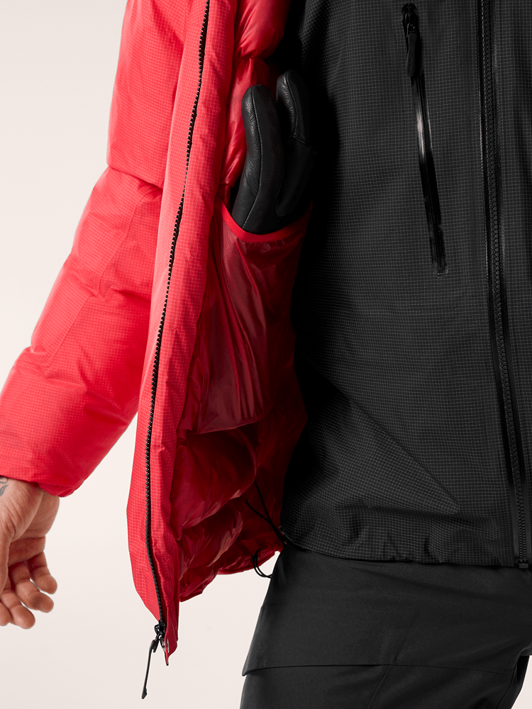 Alpha Lightweight Parka Men's Light Tanager - Arc'teryx Australia