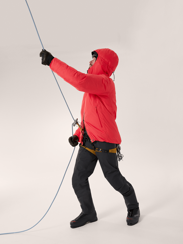 Alpha Lightweight Parka Men's Light Tanager - Arc'teryx Australia
