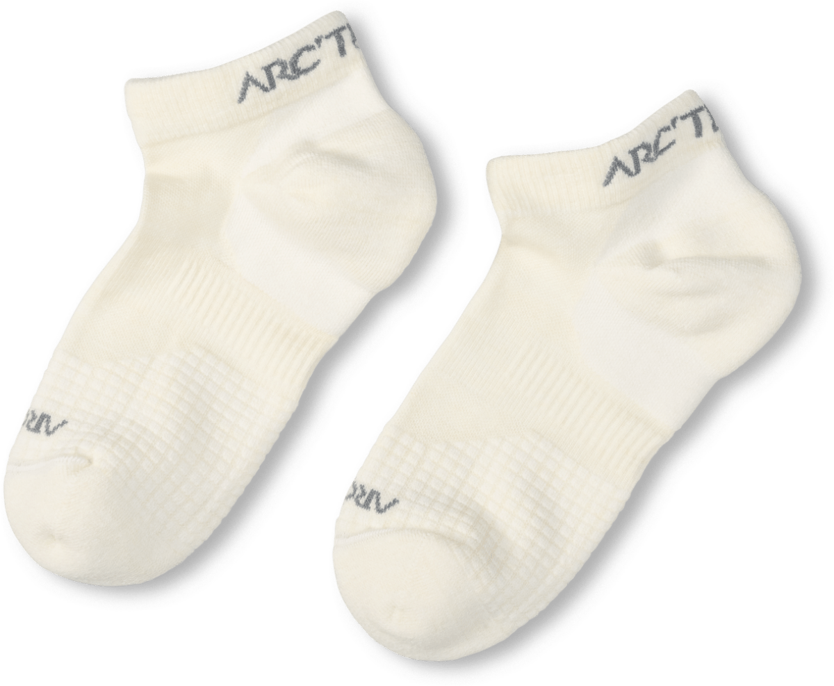 Merino Wool Low Cut Sock White - Arc'teryx Australia