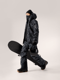 Sabre Jacket Print Men's Black Grottoflage - Arc'teryx Australia