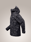 Sabre Jacket Print Men's Black Grottoflage - Arc'teryx Australia