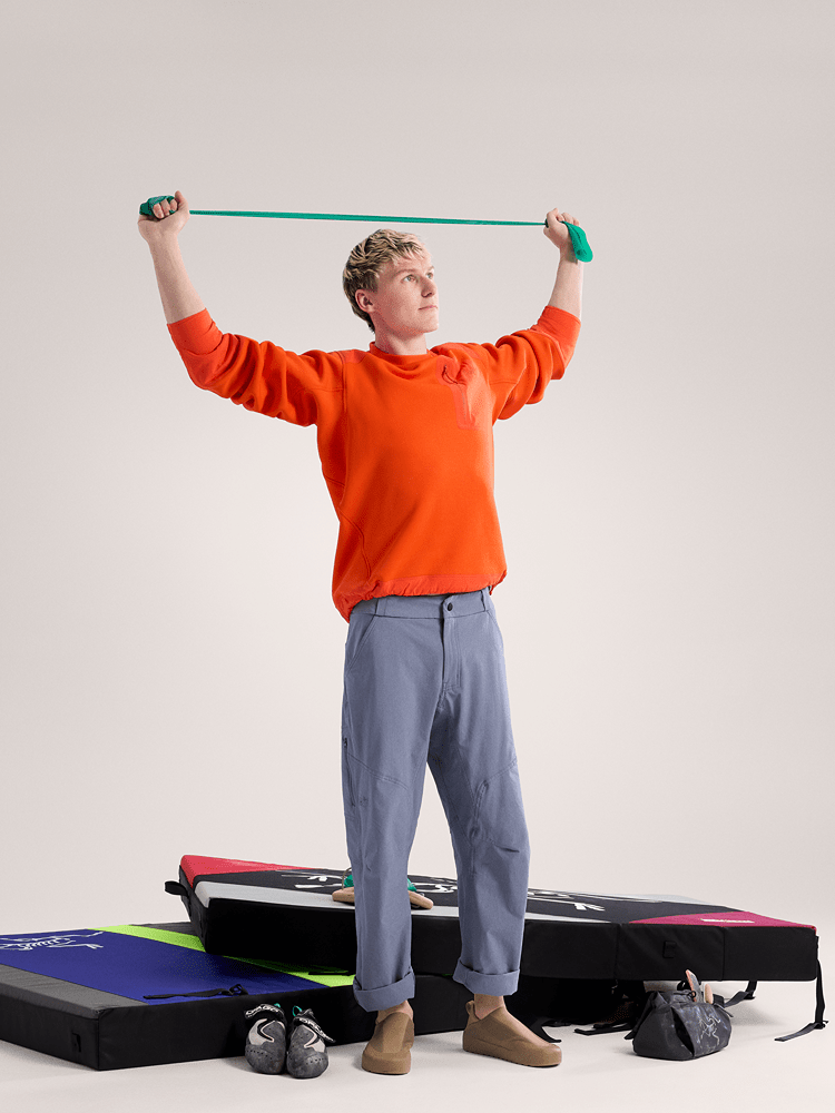 Konseal Crew Neck Pullover Men's Solaris - Arc'teryx Australia