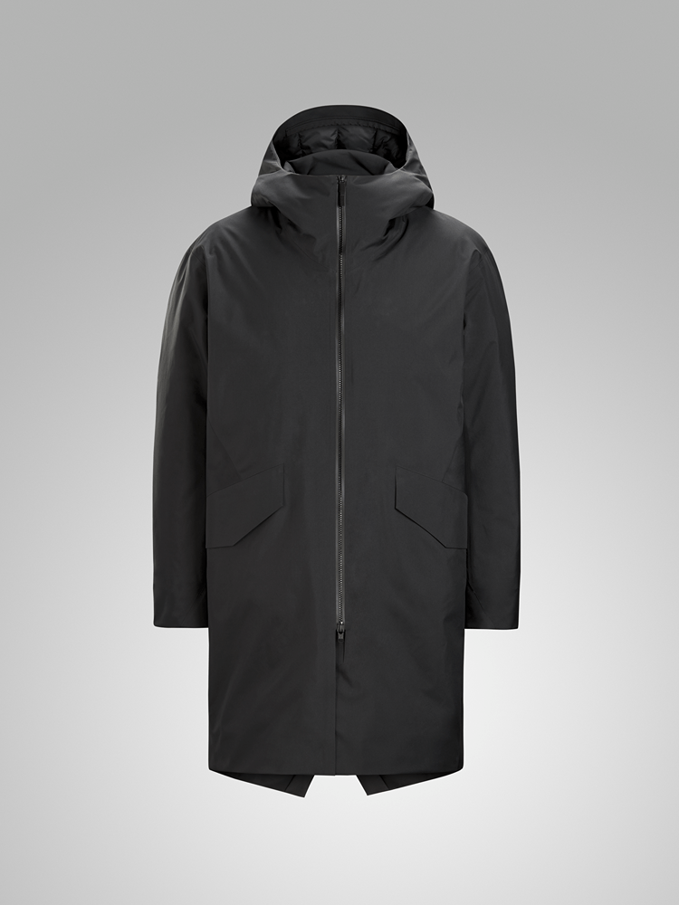 Monitor Down Coat Men's Black - Arc'teryx Australia