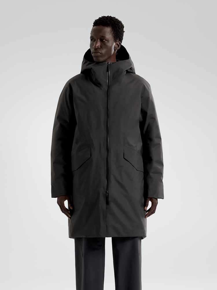 Monitor Down Coat Men's Black - Arc'teryx Australia