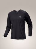Norvan Downword Logo Shirt LS Men's Black - Arc'teryx Australia