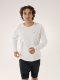 Norvan Downword Logo Shirt LS Men's Arctic Silk - Arc'teryx Australia