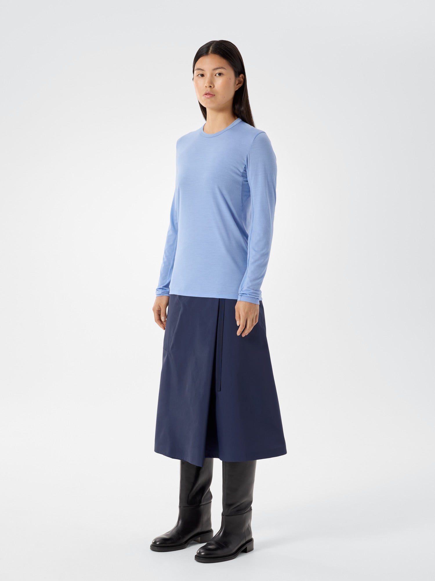 Frame Crew Neck Shirt LS Women's