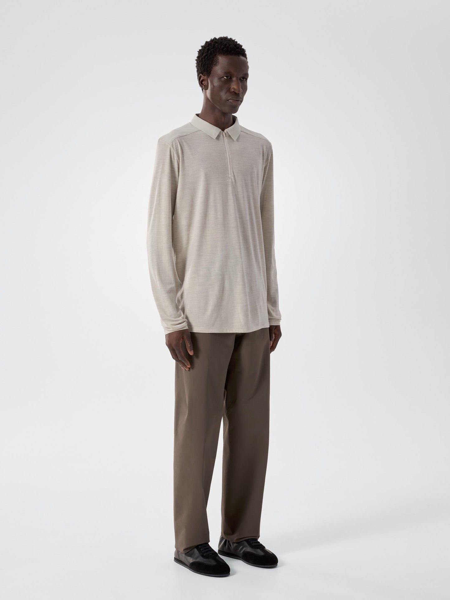 Frame Polo Shirt LS Men's