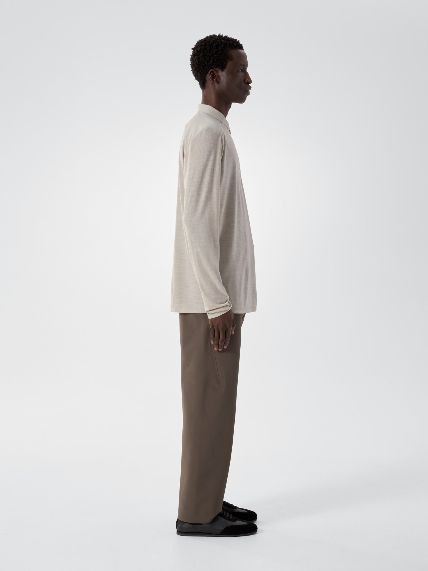 Frame Polo Shirt LS Men's