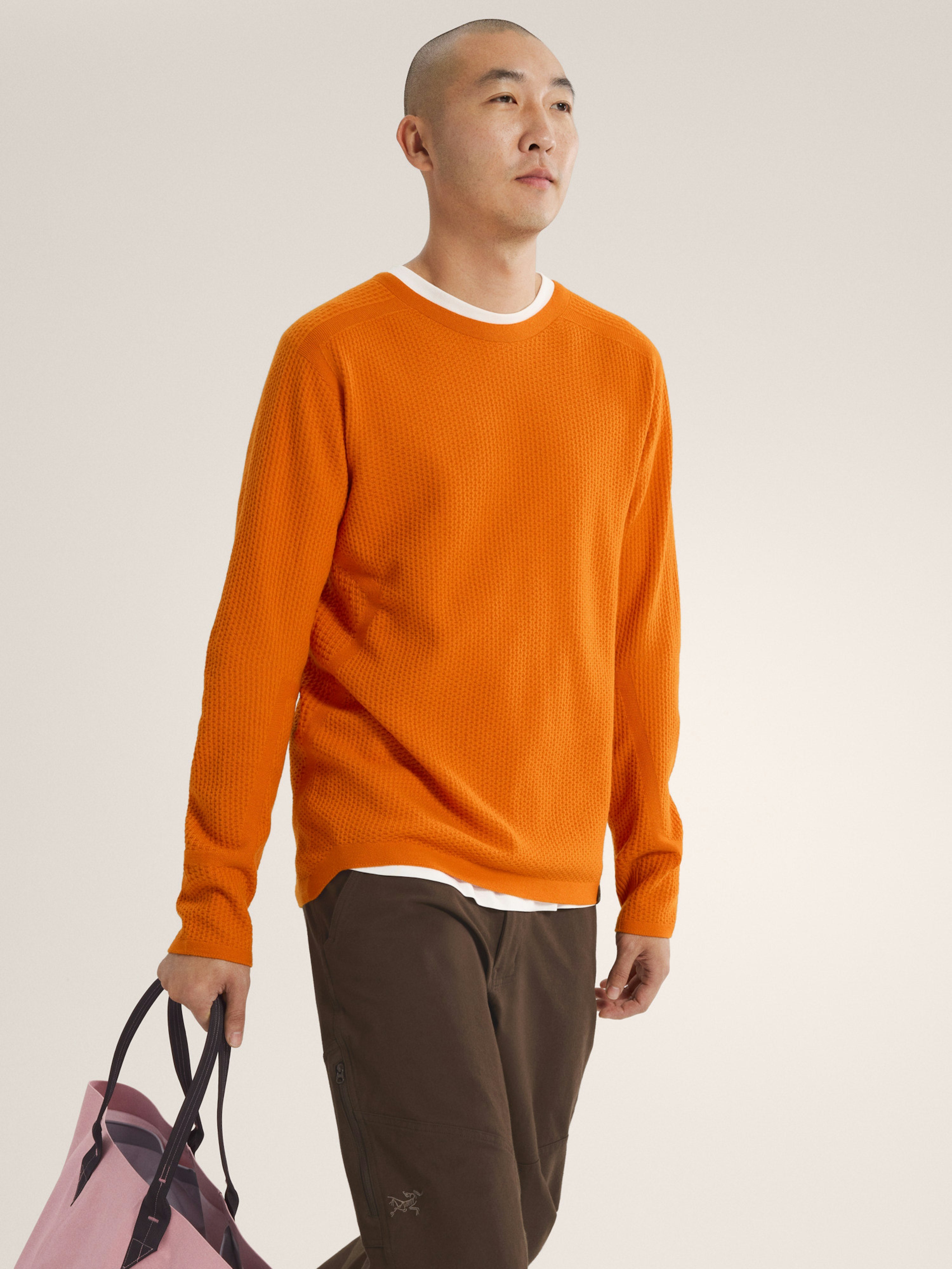 Hallam Merino Wool Crew Men's