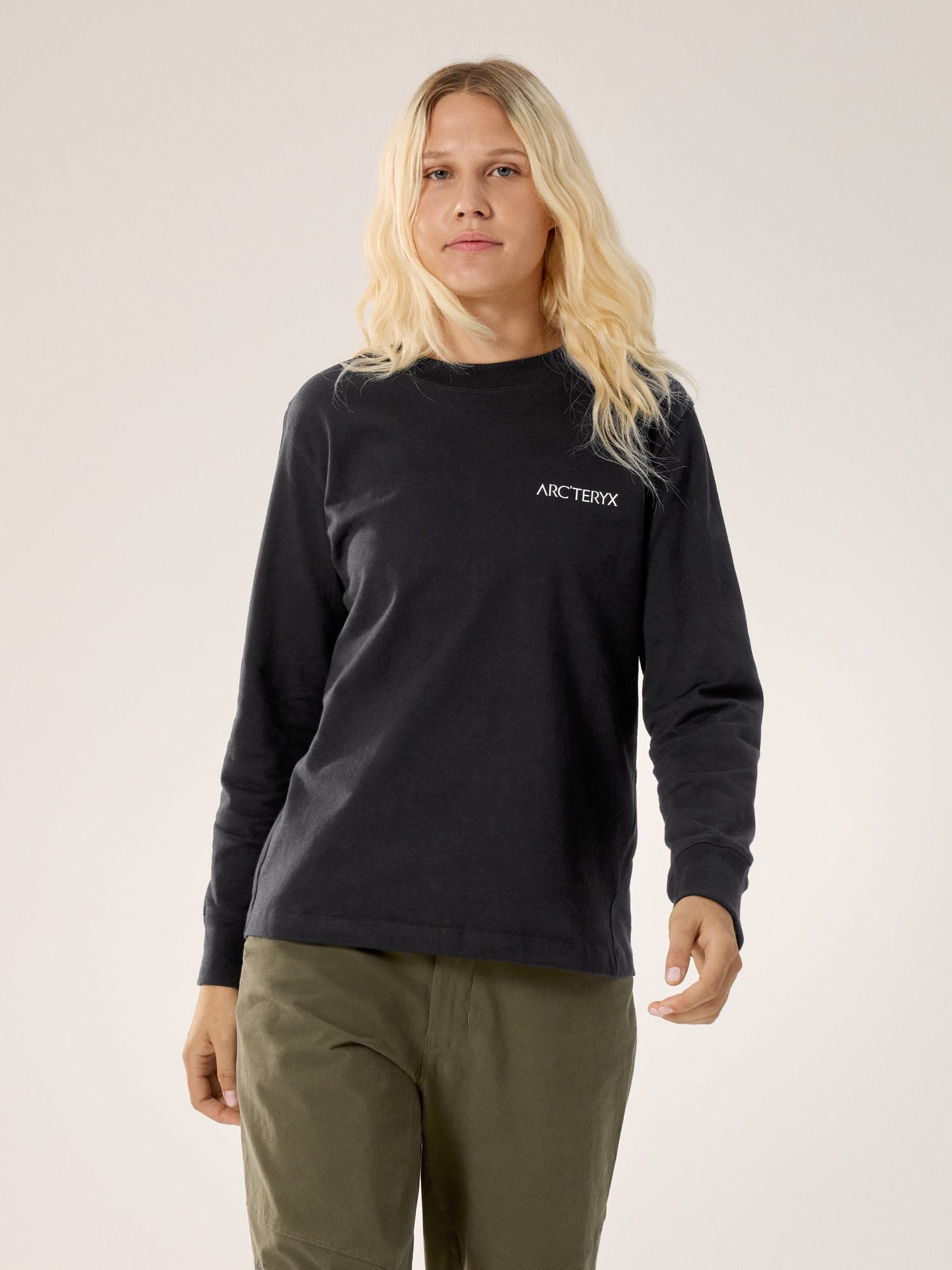 Kragg Cotton Bird Crew Neck Shirt LS Women's