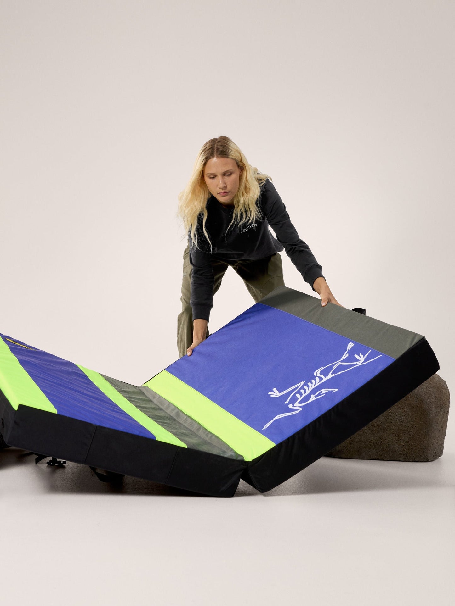 Kragg Cotton Bird Crew Neck Shirt LS Women's