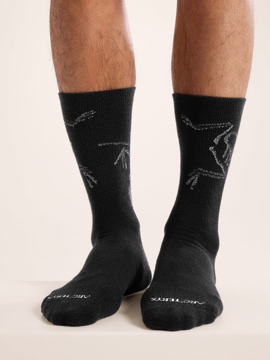 Merino Wool Mid Bird Sock