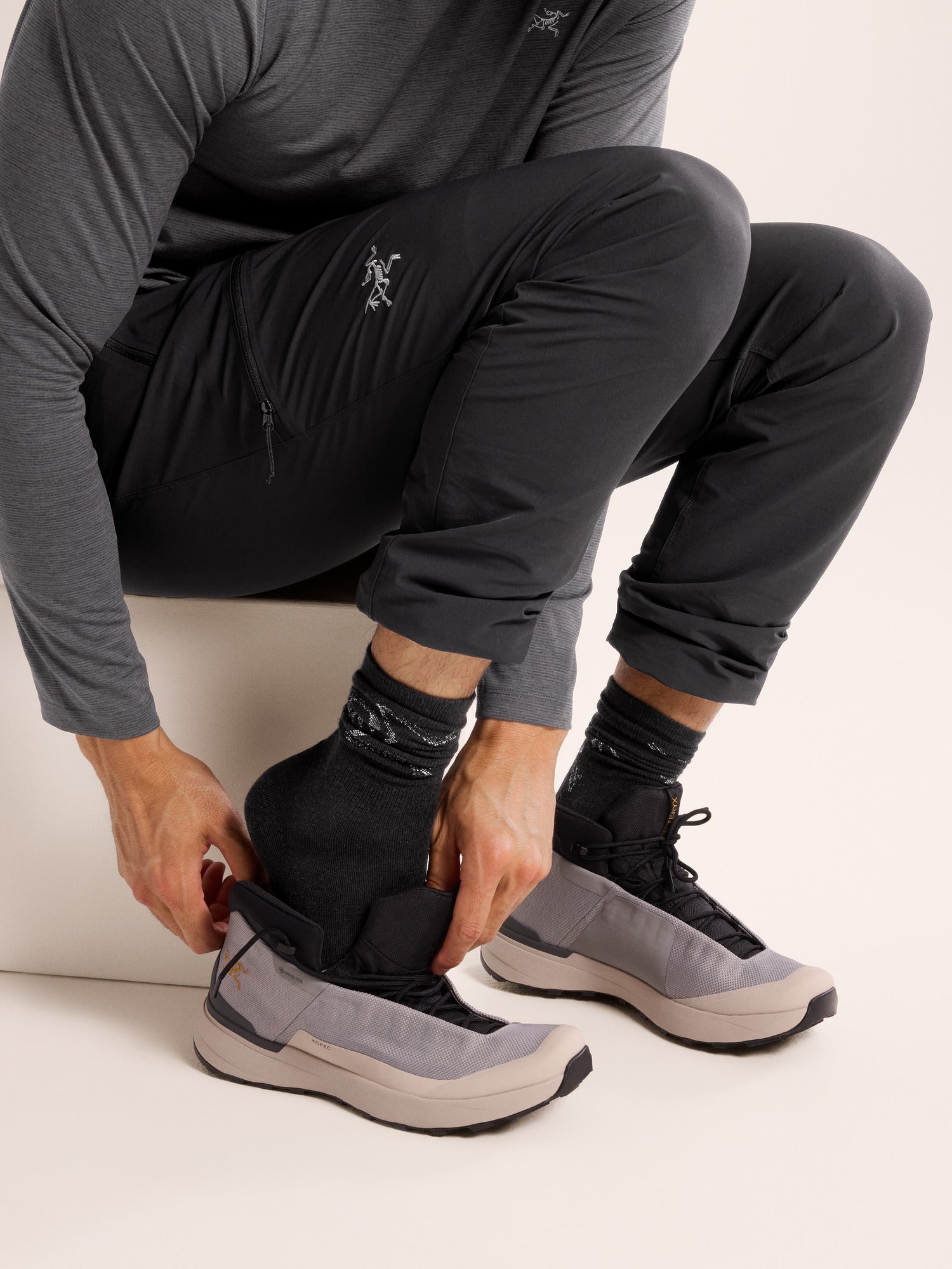 Merino Wool Mid Bird Sock