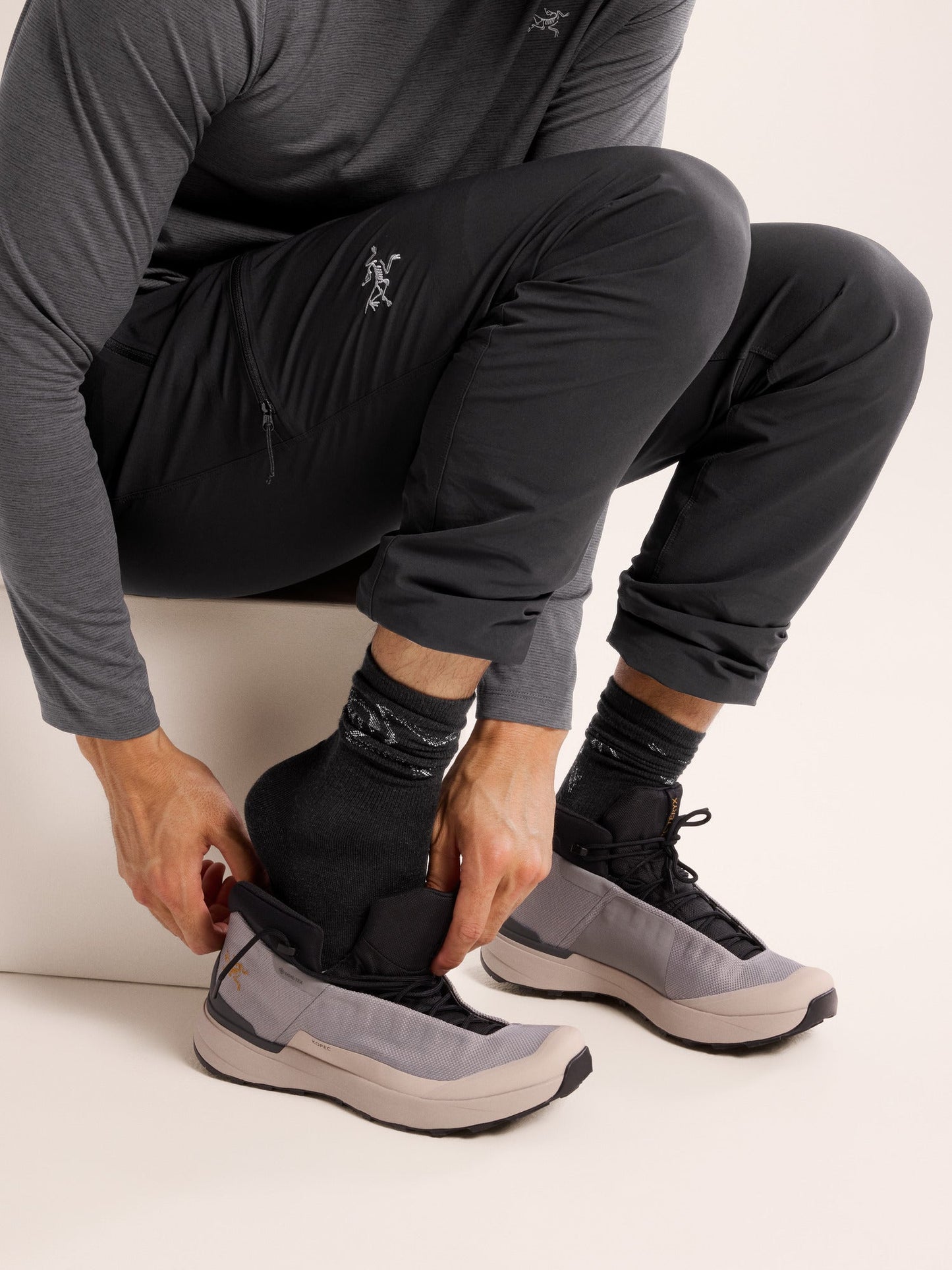 Merino Wool Mid Bird Sock