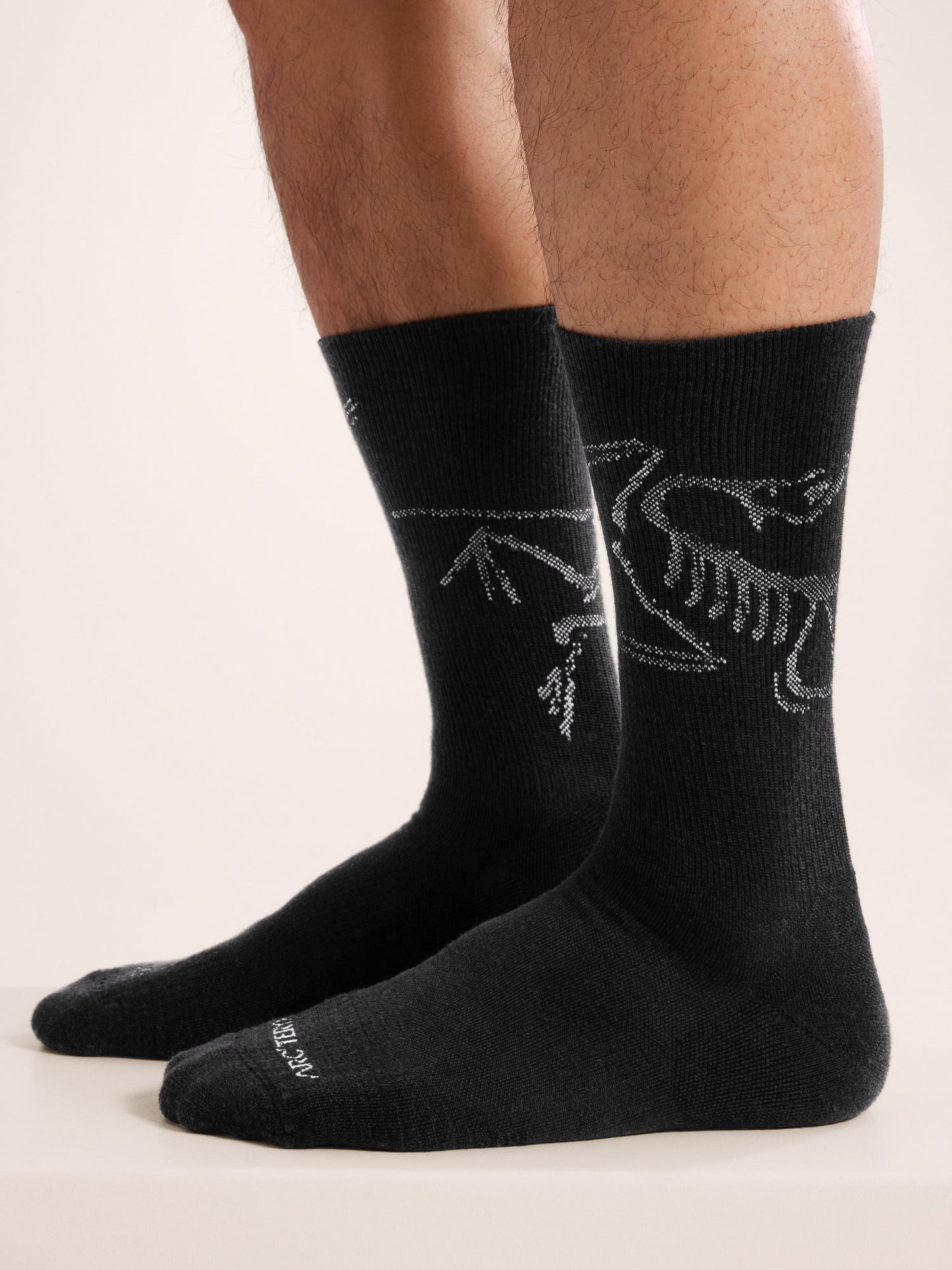 Merino Wool Mid Bird Sock