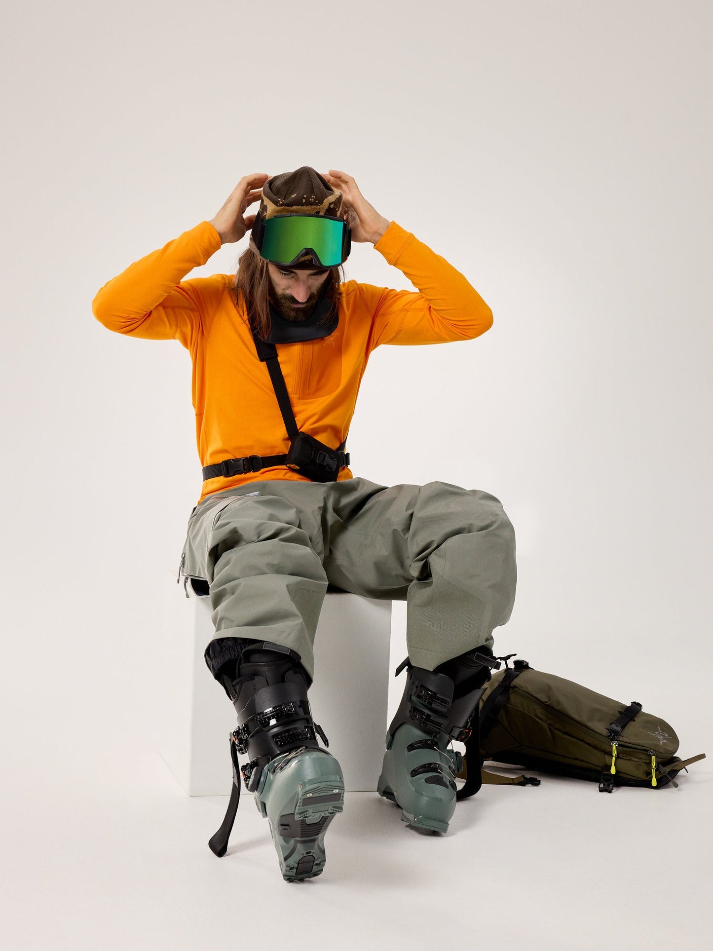 Rho LT Zip Neck Men's