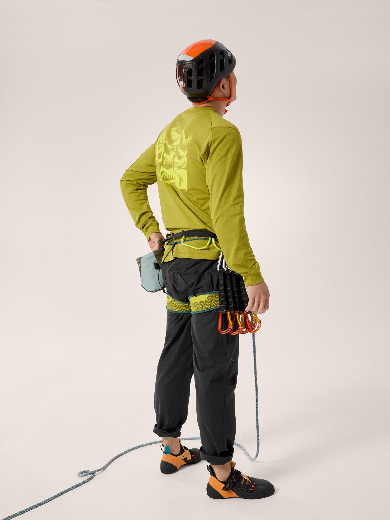 Kragg SL Cotton Bird Tile Shirt LS Men's