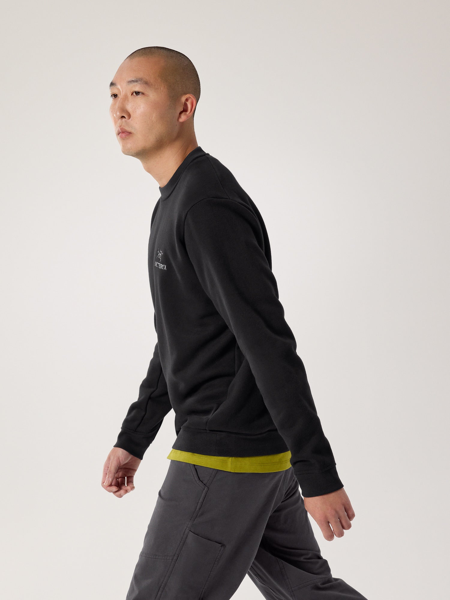 Emblem Fleece Crew Men's