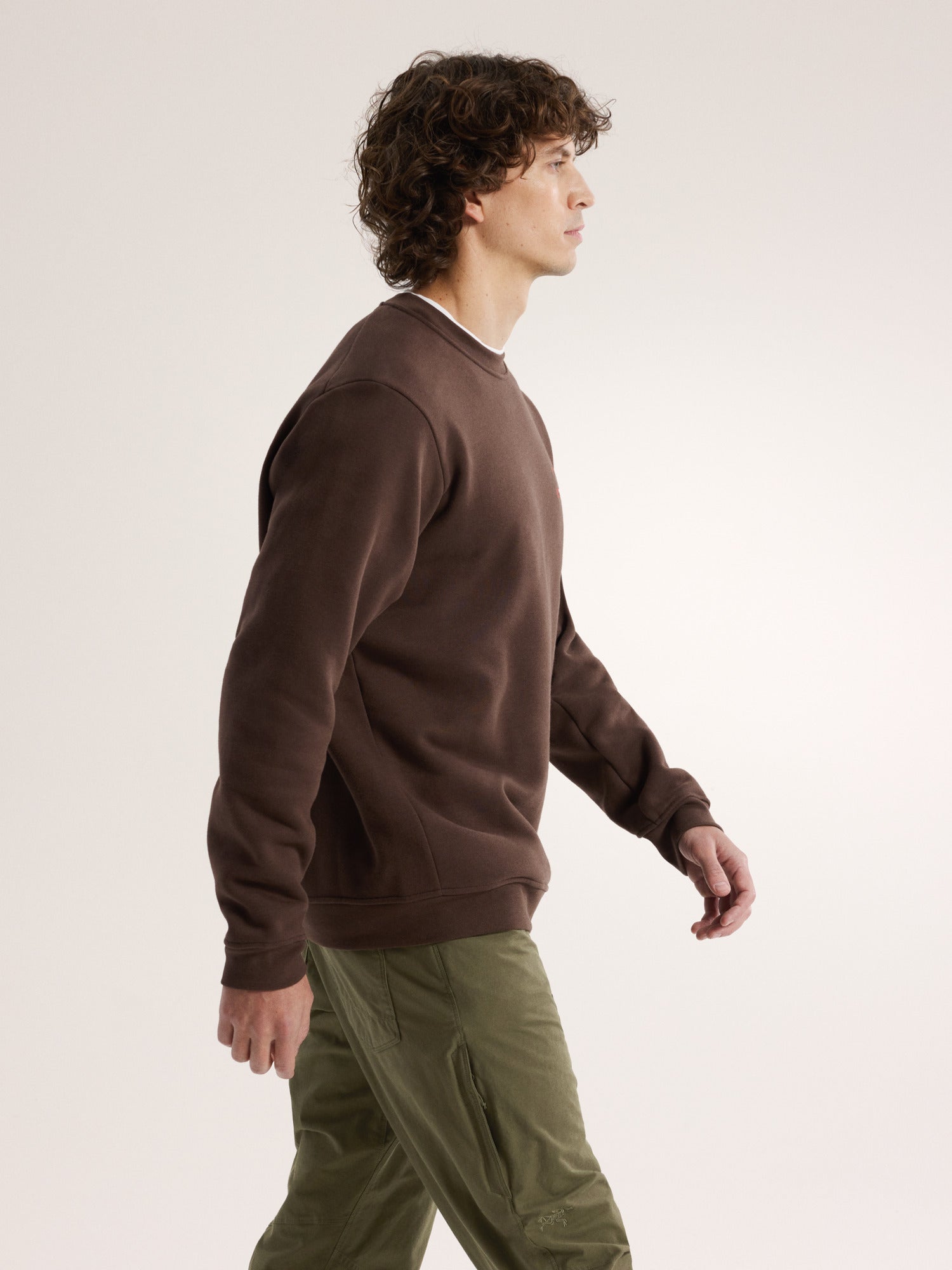 Emblem Fleece Crew Men's