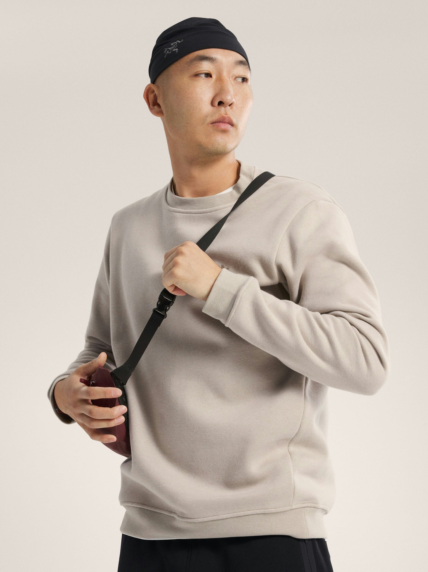 Emblem Fleece Crew Men's