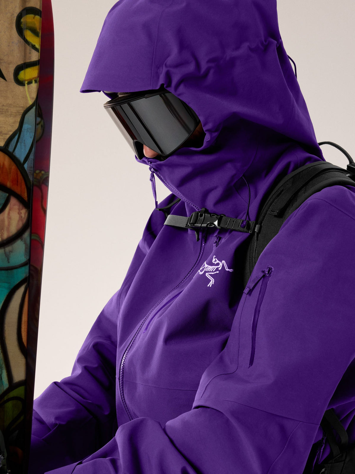Sabre Midlayer Jacket Arc'teryx Men's Waterproof Sabre SV Jacket Purple – Azalea – Arc'teryx ...