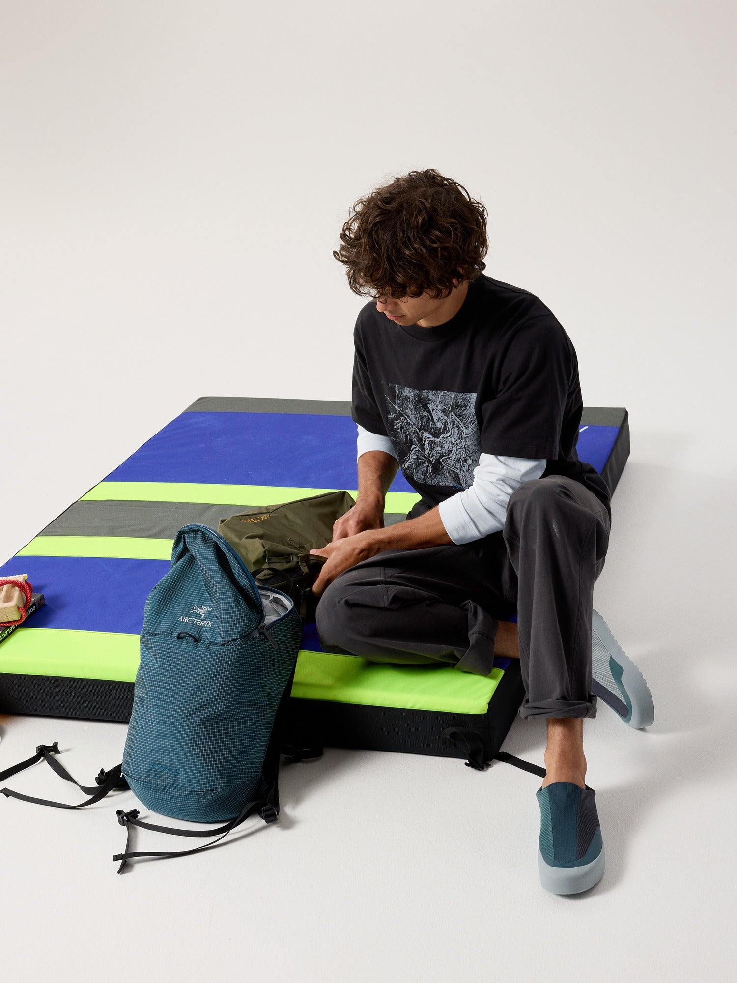 Kragg Cotton Lithographica Shirt SS Men's